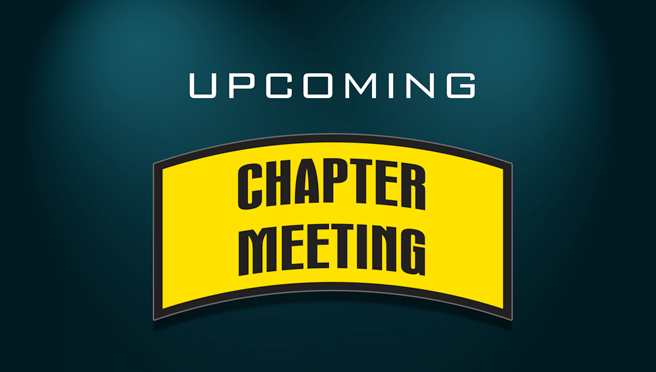 Upcoming Chapter Meeting
